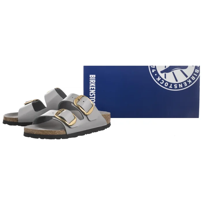 Klapki Birkenstock Arizona Big Buckle High-Shine Stone Coin 1029391 – zdjęcie 6