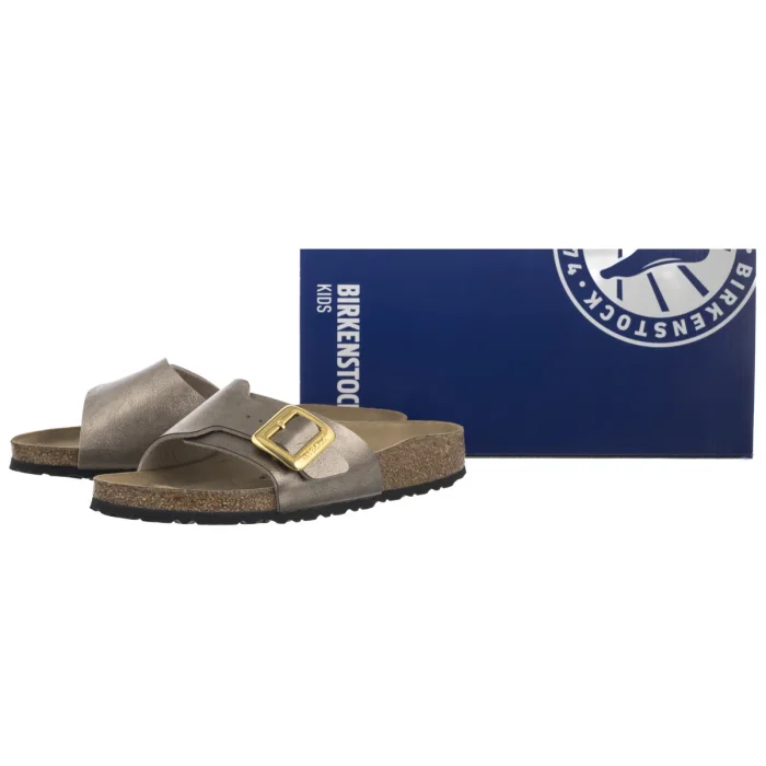 Klapki Birkenstock Catalina Cushion Buckle Graceful Taupe 1029416 – zdjęcie 6