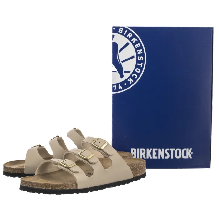 Klapki Birkenstock Florida Bs Sandcastle 1029265 – zdjęcie 6