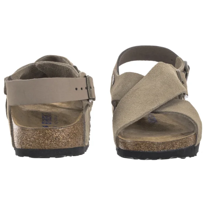 Sandały Birkenstock Tulum II Vl/Nb Taupe 1029834 – zdjęcie 4