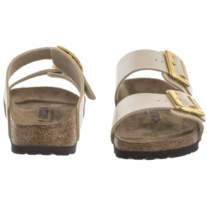 Klapki Birkenstock Sydney Cushion Buckle Graceful Pearl White 1029492 – zdjęcie 4
