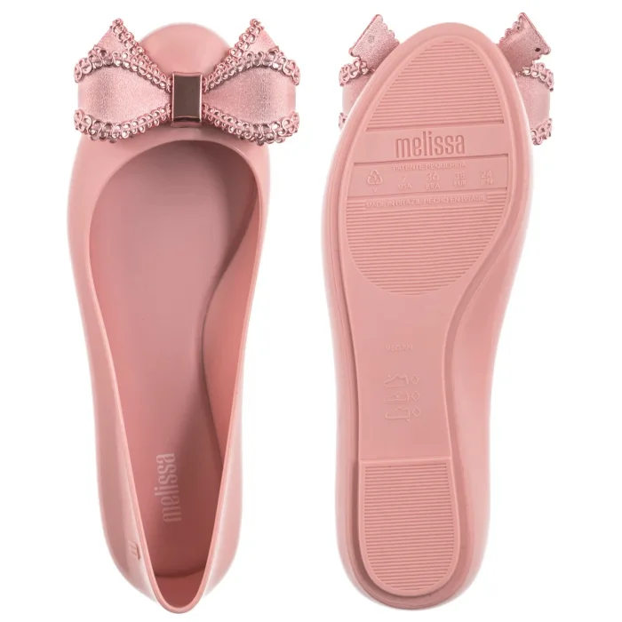 Baleriny Melissa Sweet Love VIII AD 33885 AO331 Pink/Metallic Pink – zdjęcie 5