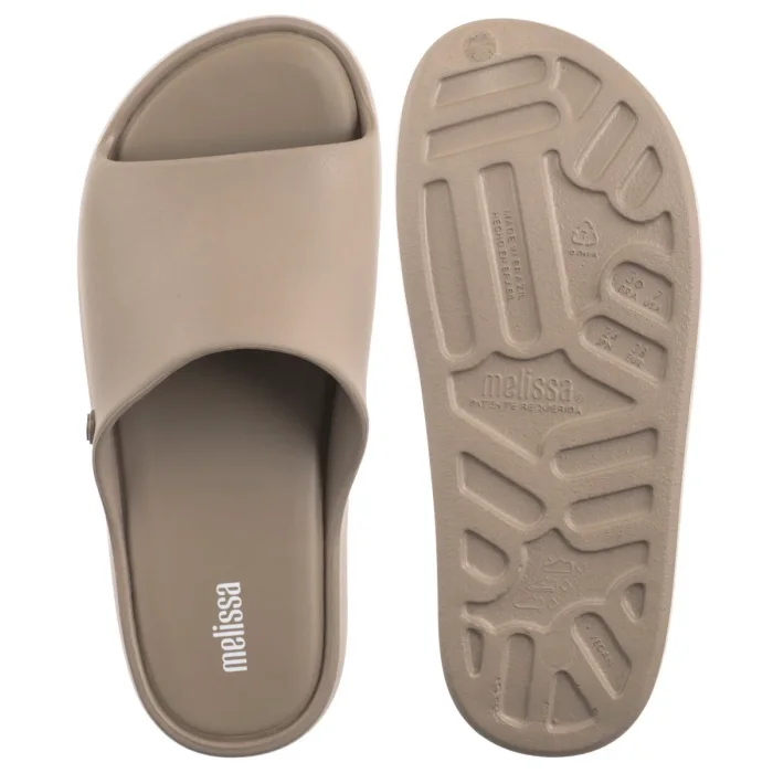 Klapki Melissa Free Platform Slide AD 35859/BJ961 Dark Beige – zdjęcie 4