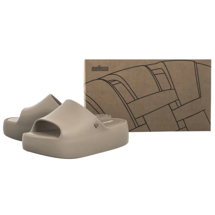 Klapki Melissa Free Platform Slide AD 35859/BJ961 Dark Beige – zdjęcie 6