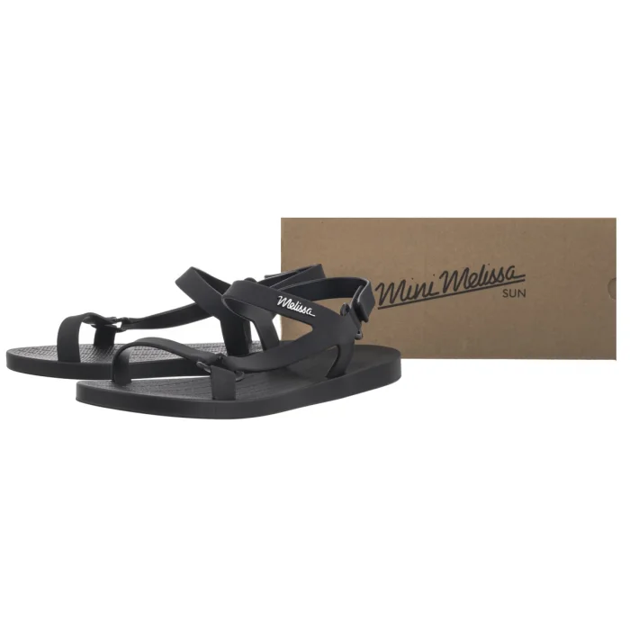 Sandały Melissa Mini Melissa Sun Downtown Inf 35768/AS221 Black – zdjęcie 6