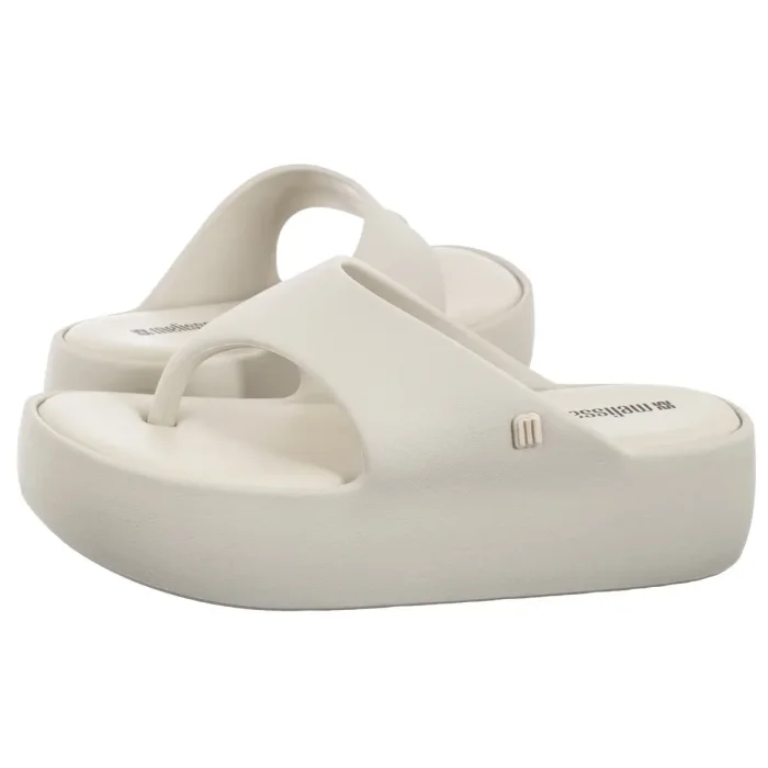 Japonki Melissa Free Platform Thong AD 36088/BE887 Beige – zdjęcie 1