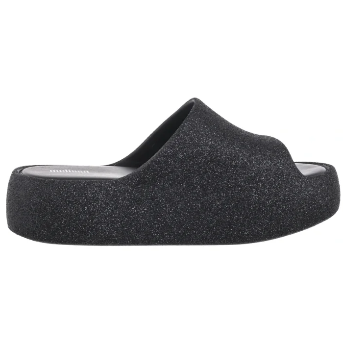 Klapki Melissa Free Platform Slide Gl 36126/BF580 Glitter Black – zdjęcie 3