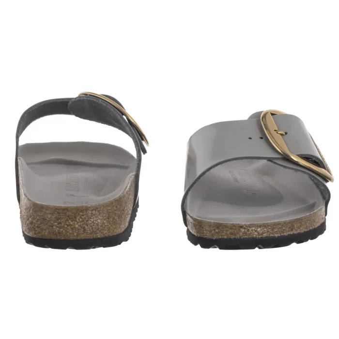 Klapki Birkenstock Madrid Big Buckle High-Shine Stone Coin 1029534 – zdjęcie 4