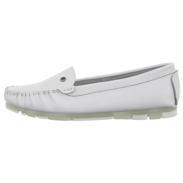 Mokasyny Filippo Białe DP2037/26 WH – zdjęcie 2