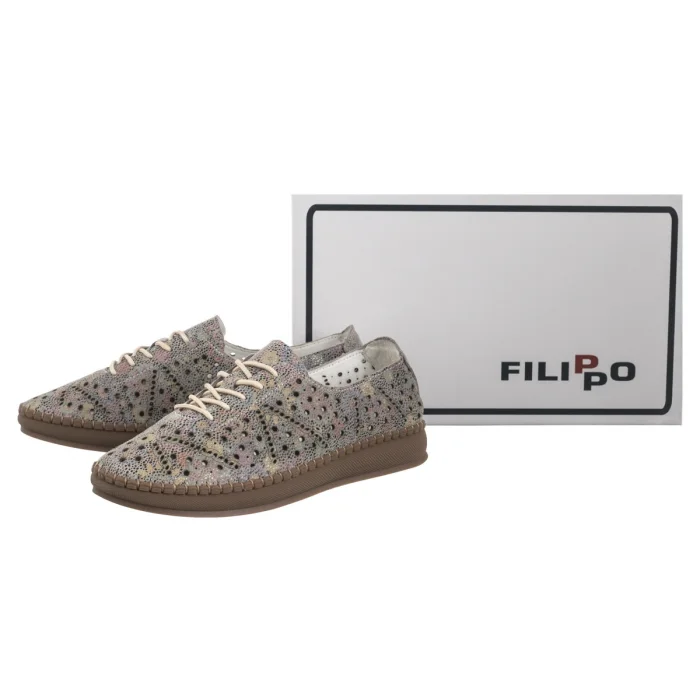 Półbuty Filippo Multikolor DP6830/26 MLT – zdjęcie 6