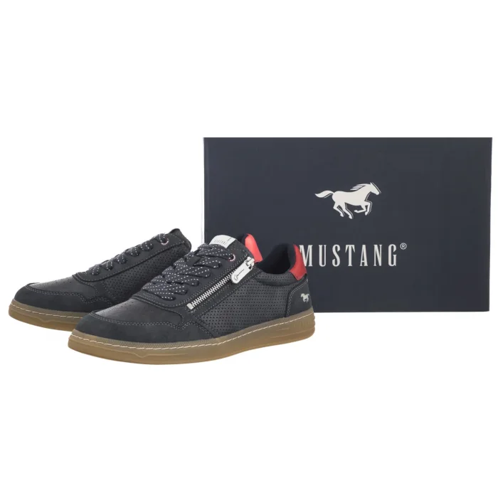 Półbuty Mustang Granatowe 4204-301-820 – zdjęcie 6