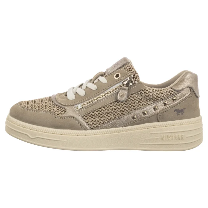 Sneakersy Mustang Beżowe 1510-302-4 – zdjęcie 2
