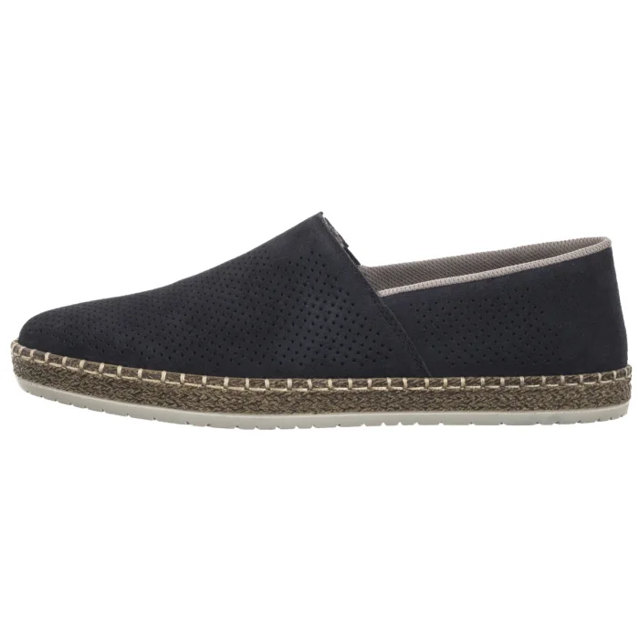 Espadryle Rieker Niebieskie B5285-14 Blue – zdjęcie 2