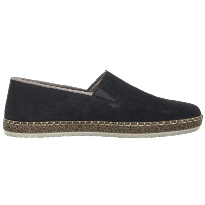 Espadryle Rieker Niebieskie B5285-14 Blue – zdjęcie 3
