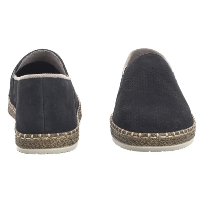 Espadryle Rieker Niebieskie B5285-14 Blue – zdjęcie 4