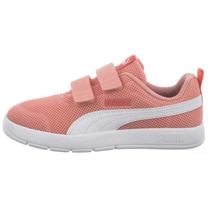 Buty Sportowe Puma Courtflex V3 Mesh PS Pink Fruit-White-Peach Frost 398085-07 – zdjęcie 2