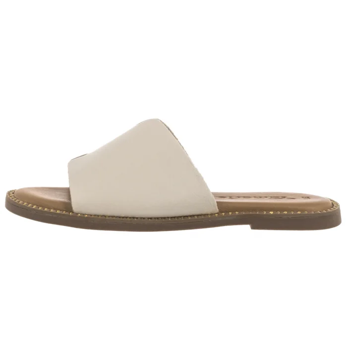 Klapki Tamaris Beżowe 1-27135-42 418 Ivory – zdjęcie 2