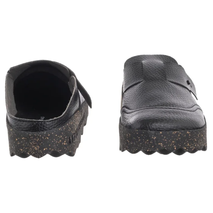 Klapki Asportuguesas Cole L Eco Leat Black P018213000 – zdjęcie 4