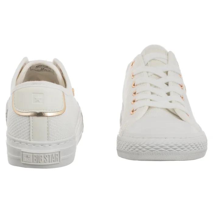 Trampki Big Star Białe RR274766 – zdjęcie 4