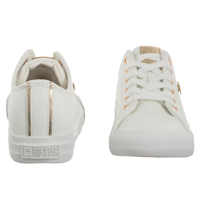 Trampki Big Star Białe RR274748 – zdjęcie 4