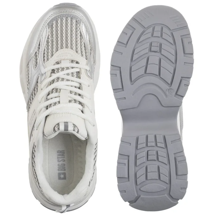 Sneakersy Big Star Białe RR274A195 – zdjęcie 5