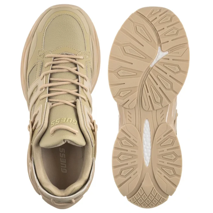 Sneakersy Guess Belluno Low FMTBEL ELE12 Beige – zdjęcie 5