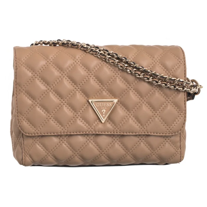 Torebka Guess Giully 2 Cmprtmnt Cnvrtble Flp HWQG87 48200 Beige – zdjęcie 1