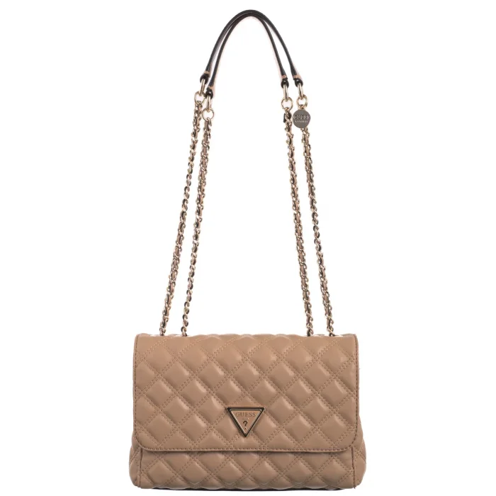 Torebka Guess Giully 2 Cmprtmnt Cnvrtble Flp HWQG87 48200 Beige – zdjęcie 5