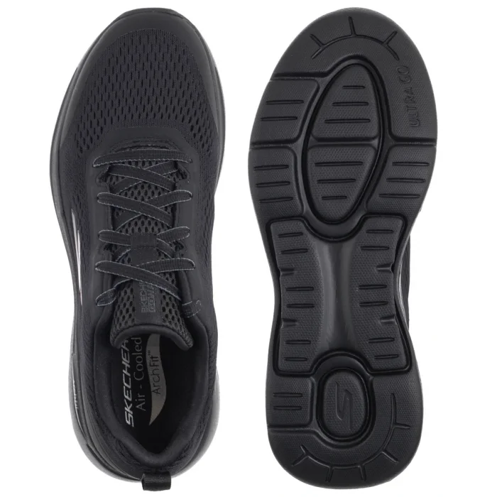 Buty Sportowe Skechers Go Walk Arch Fit Black 216116/BBK – zdjęcie 5