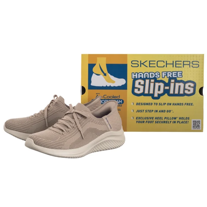 Buty Sportowe Skechers Ultra Flex 3.0 Slip-Ins Brilliant Path Taupe 149710/TPE – zdjęcie 6