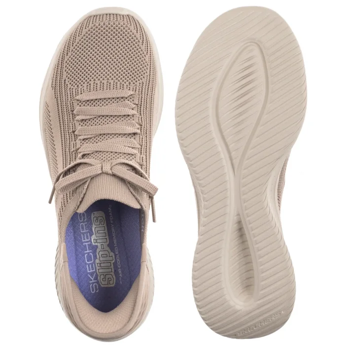 Buty Sportowe Skechers Ultra Flex 3.0 Slip-Ins Brilliant Path Taupe 149710/TPE – zdjęcie 5