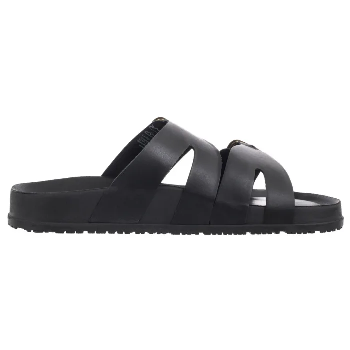 Klapki Tamaris Czarne 1-27500-44 003 Black Leather – zdjęcie 3