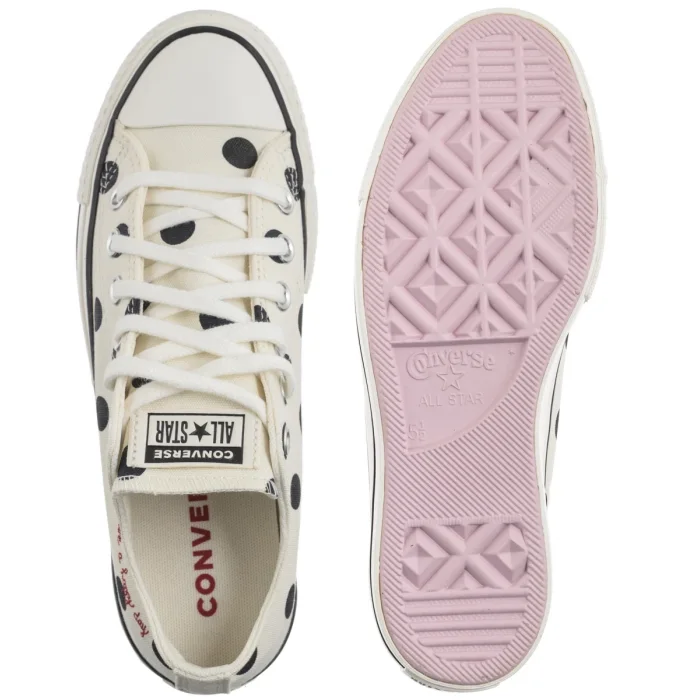 Trampki Converse CTAS Lift Ox Egret/Black/Days Ahead A10689C – zdjęcie 5