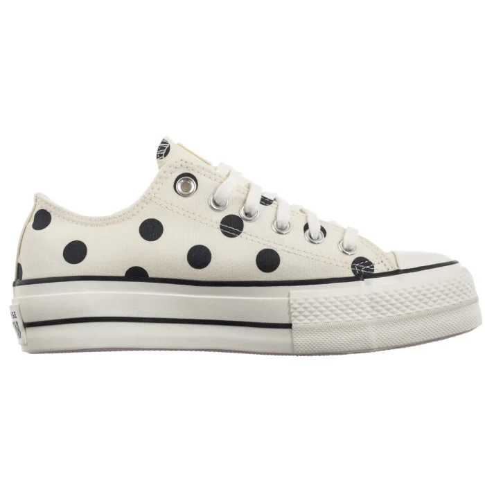 Trampki Converse CTAS Lift Ox Egret/Black/Days Ahead A10689C – zdjęcie 3