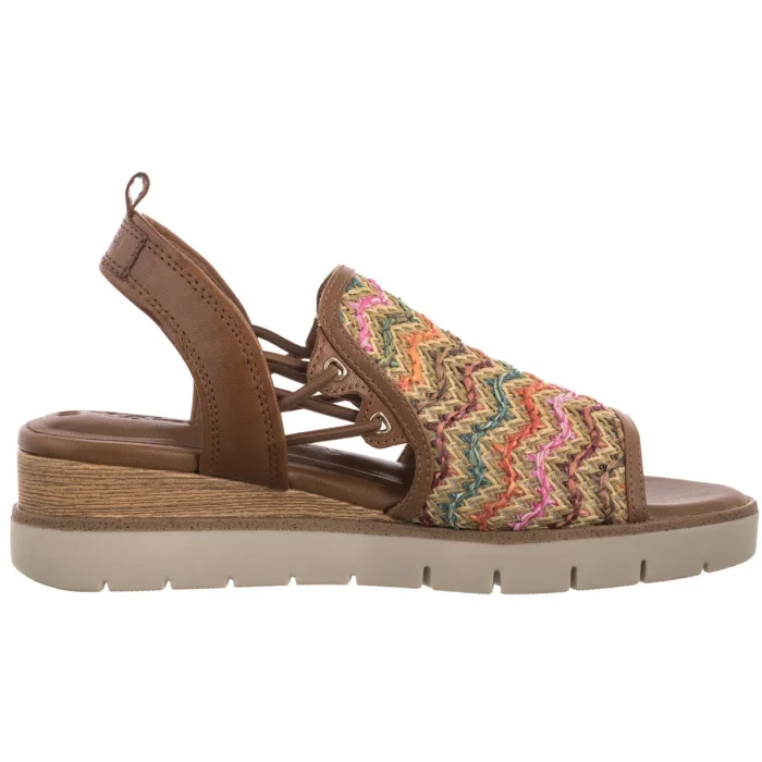 Sandały Tamaris Brązowe/Multikolor 1-28240-44 902 Multicolor – zdjęcie 3