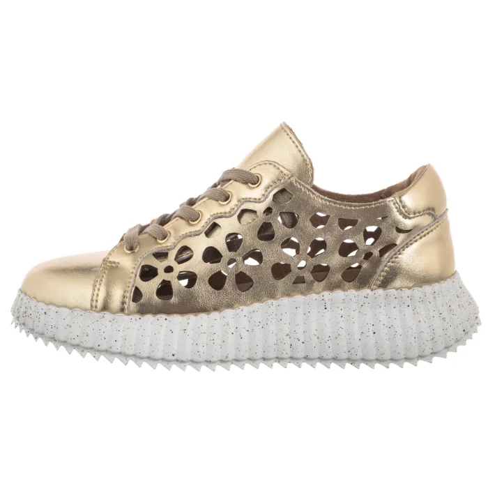 Sneakersy Artiker Złote 56C1170 – zdjęcie 2
