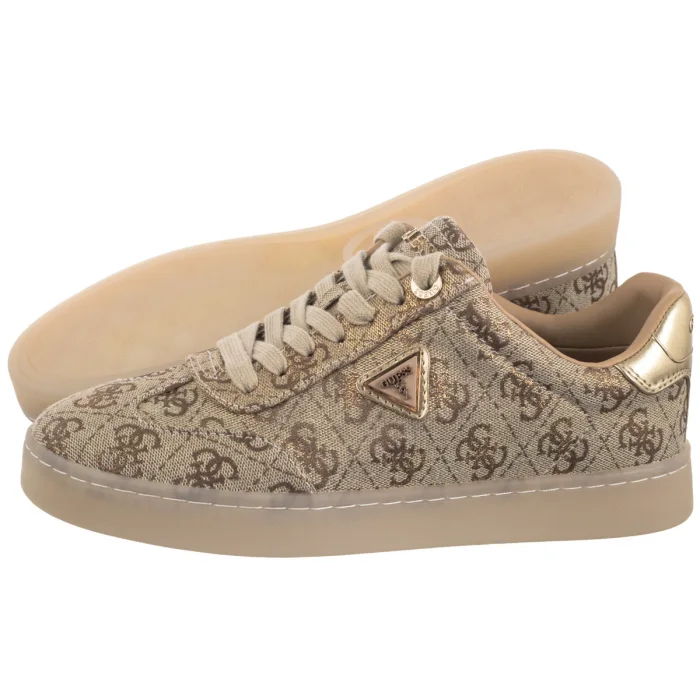 Sneakersy Guess Jazlie2 FLJJZ2 FAL12 Gold – zdjęcie 1