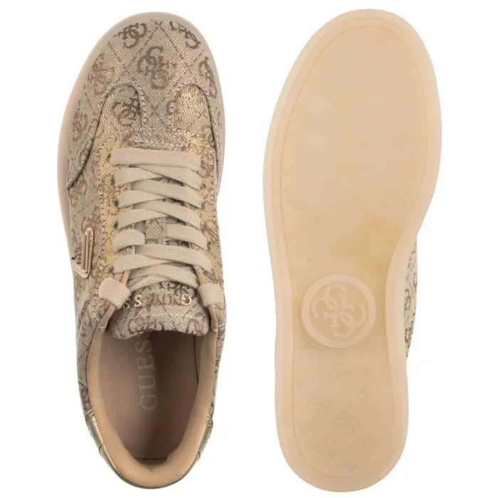 Sneakersy Guess Jazlie2 FLJJZ2 FAL12 Gold – zdjęcie 5