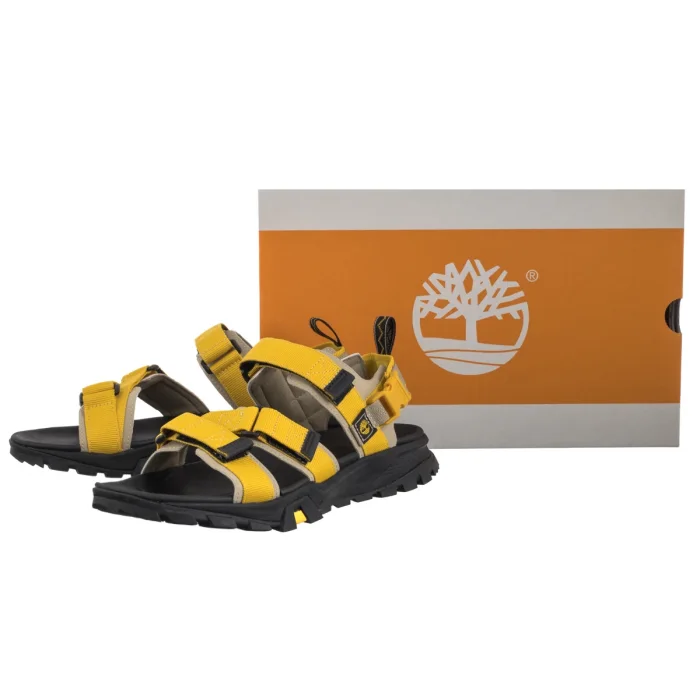 Sandały Timberland Garrison Trail Backstrap Sandal Medium Yellow Webbin 0A6DXT ETU – zdjęcie 6
