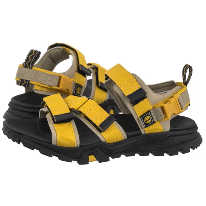 Sandały Timberland Garrison Trail Backstrap Sandal Medium Yellow Webbin 0A6DXT ETU – zdjęcie 1