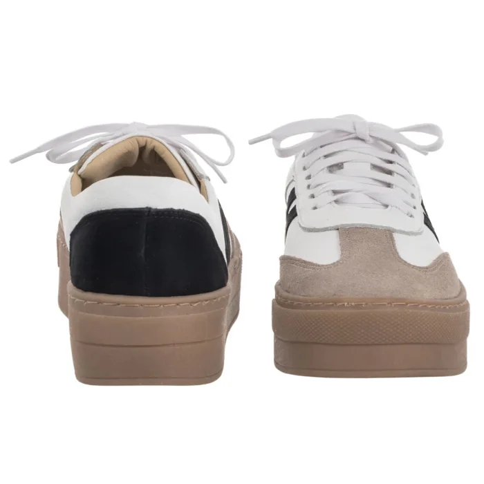 Półbuty Nepeke Goran White/Black – zdjęcie 4