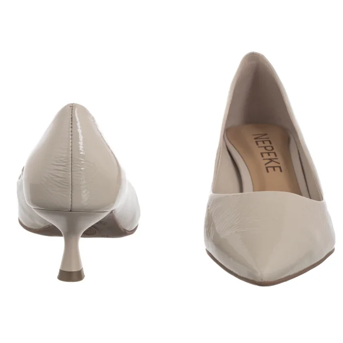 Czółenka Nepeke Amira Off White – zdjęcie 4