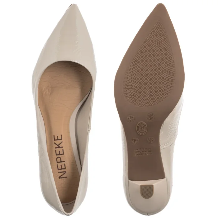Czółenka Nepeke Amira Off White – zdjęcie 5