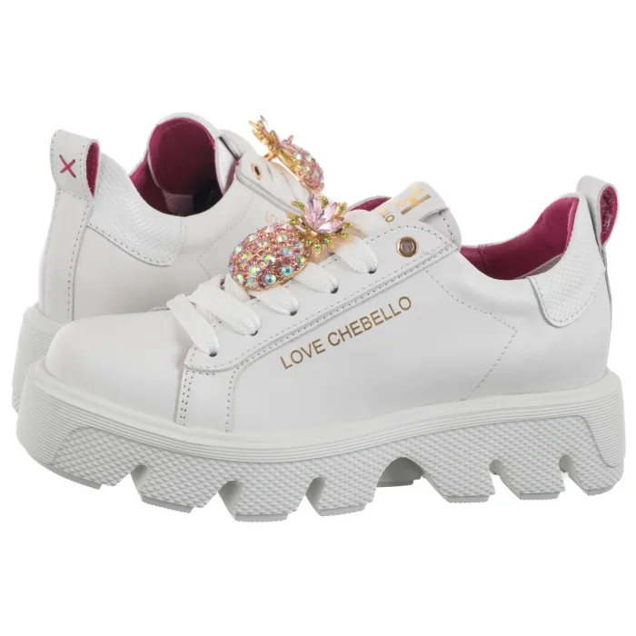 Sneakersy CheBello Białe 4651-059-000-PSK-S388 – zdjęcie 1