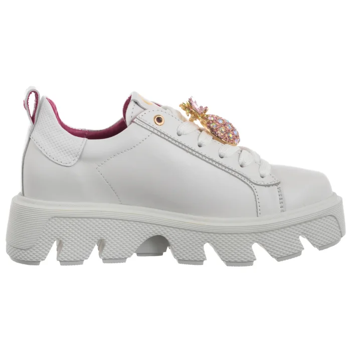 Sneakersy CheBello Białe 4651-059-000-PSK-S388 – zdjęcie 3