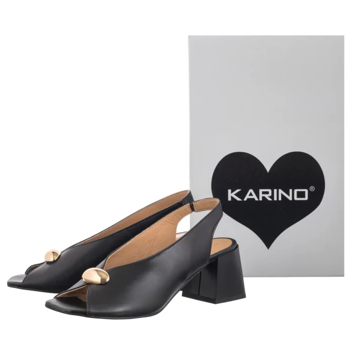 Sandały Karino Czarne 5567/076-P – zdjęcie 6