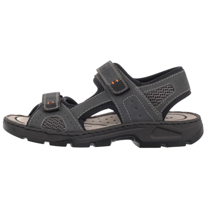 Sandały Rieker Szare 26156-47 Grey – zdjęcie 2