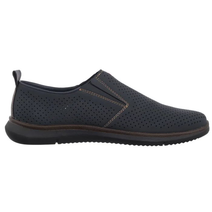 Mokasyny Rieker Granatowe 10452-14 Blue – zdjęcie 3