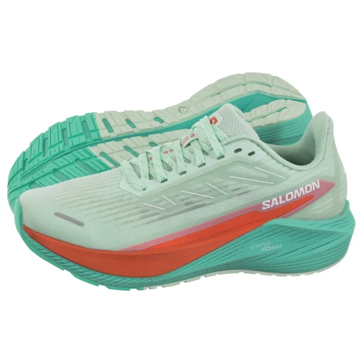 Buty do Biegania Salomon Aero Blaze 2 W Bay/Cherry Tomato/Electric Green 476840 – zdjęcie 1