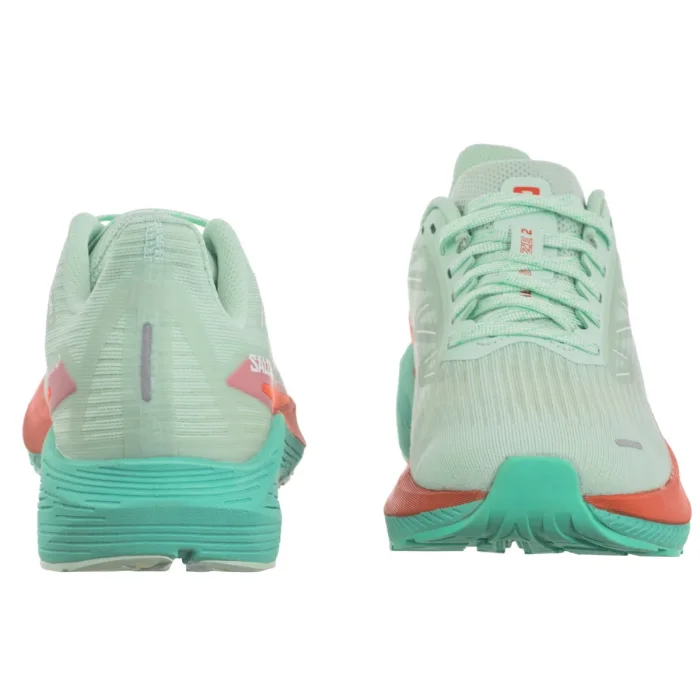 Buty do Biegania Salomon Aero Blaze 2 W Bay/Cherry Tomato/Electric Green 476840 – zdjęcie 4